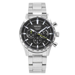 Seiko Men's SSB413P1 Sport Chronograph Black Dial Watch