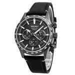 Seiko Men's SSB417P1 Sport Chronograph Black Dial Watch