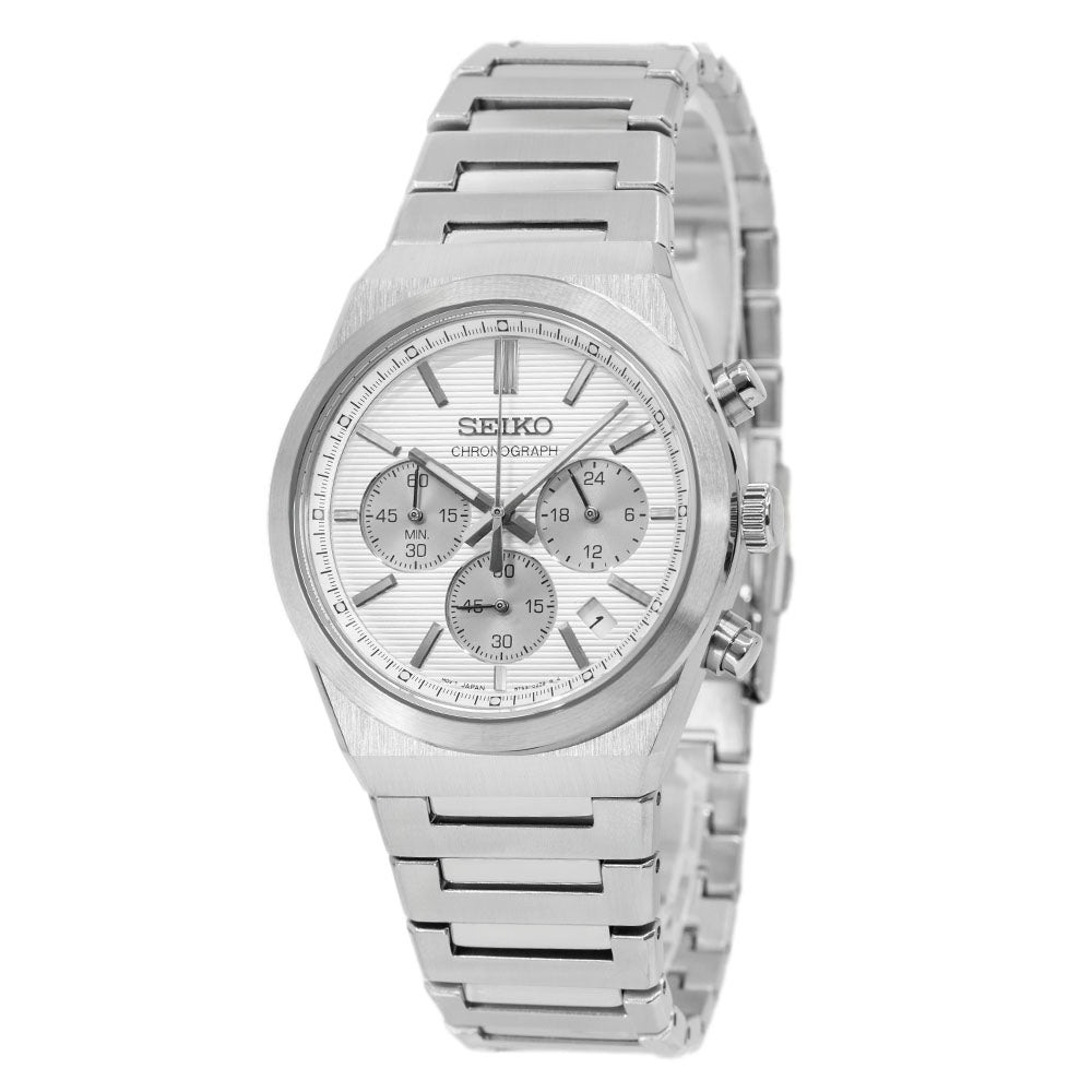 Seiko Men's SSB451P1 Classic 1970 Chrono Quartz