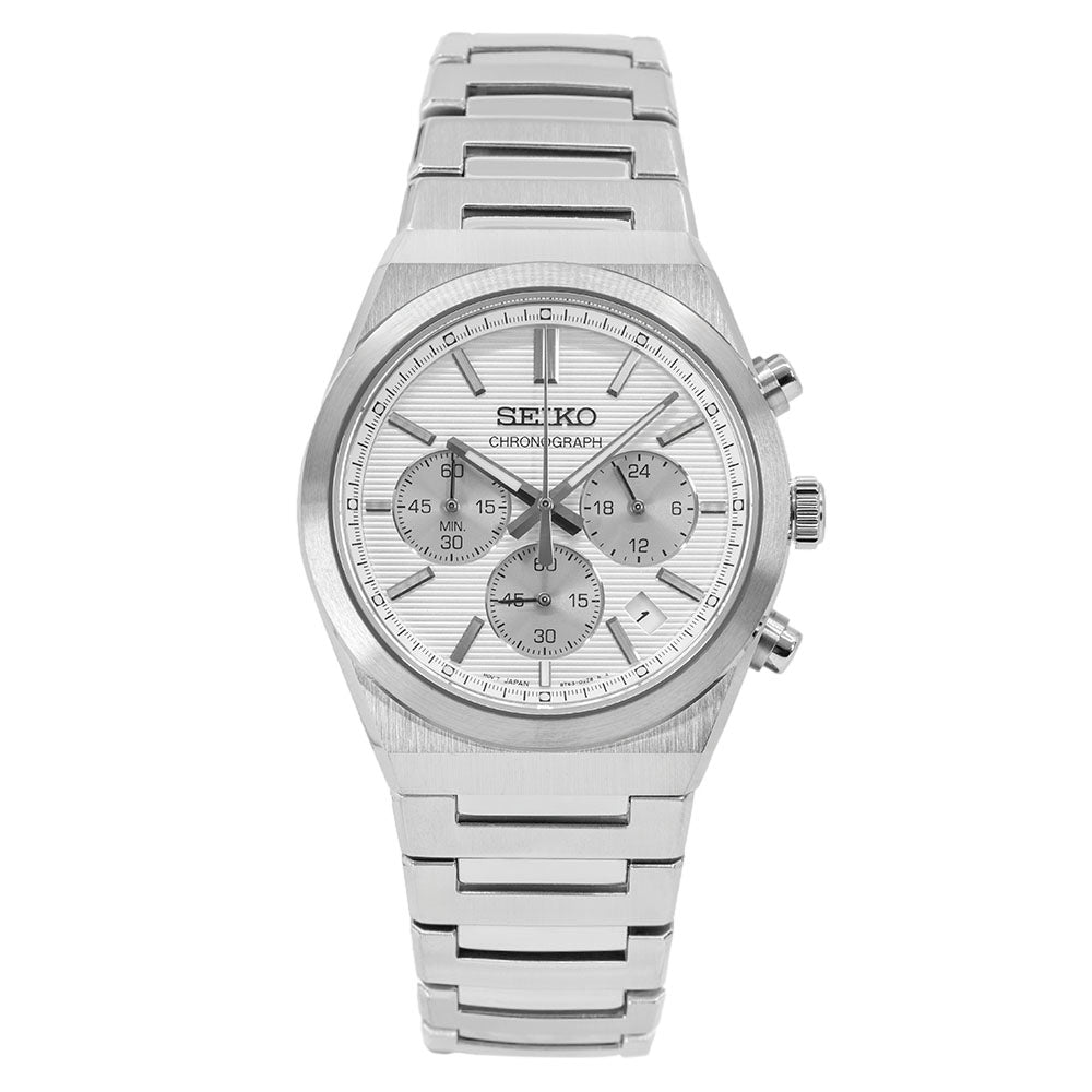 Seiko Men's SSB451P1 Classic 1970 Chrono Quartz