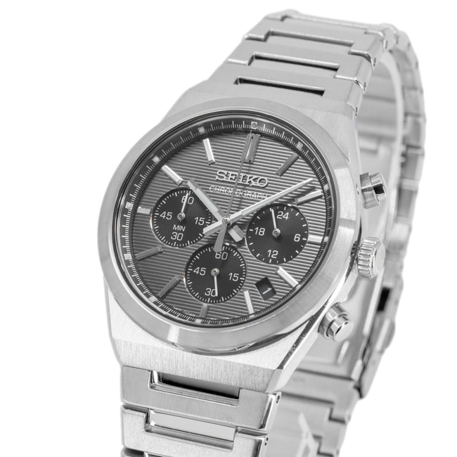 Seiko Men's SSB455P1 Classic 1970 Chrono Quartz