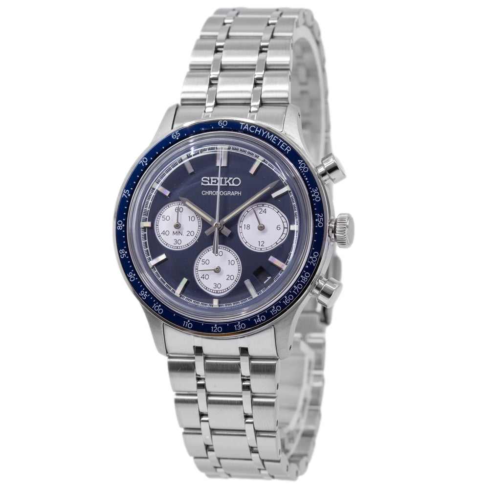 Seiko Men's SSB477P1 Sport 38mm Quartz Chronograph