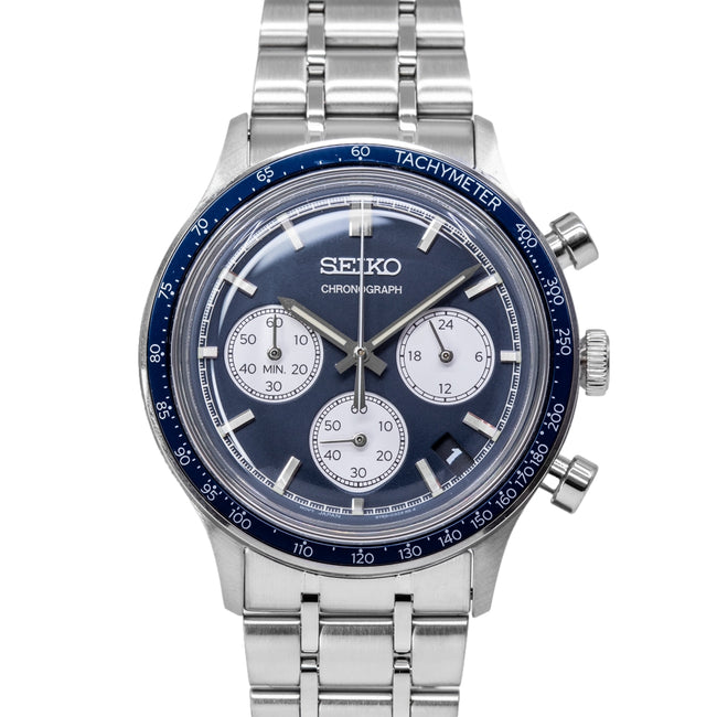 Seiko Men's SSB477P1 Sport 38mm Quartz Chronograph