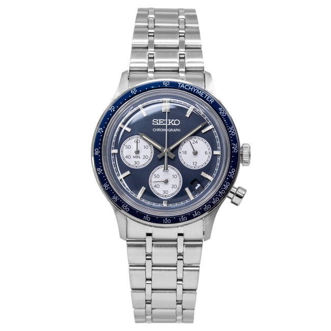 Seiko Men's SSB477P1 Sport 38mm Quartz Chronograph