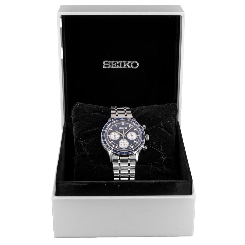 Seiko Men's SSB477P1 Sport 38mm Quartz Chronograph