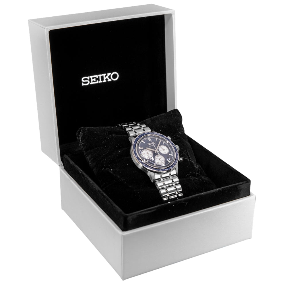 Seiko Men's SSB477P1 Sport 38mm Quartz Chronograph