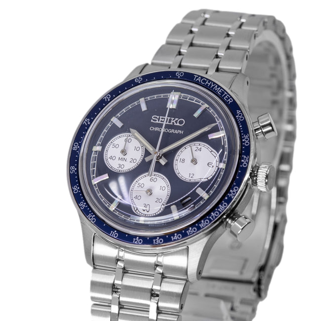 Seiko Men's SSB477P1 Sport 38mm Quartz Chronograph