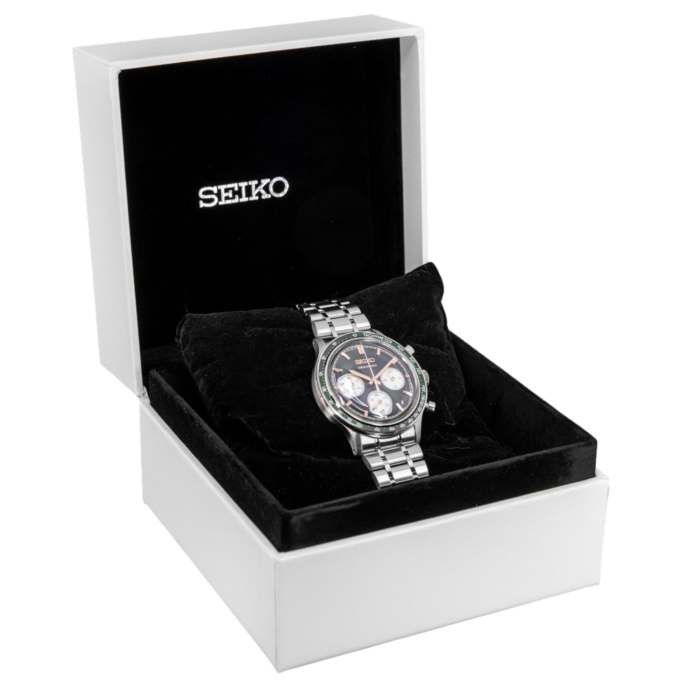 Seiko Men's SSB481P1 Sport 38mm Quartz Chronograph