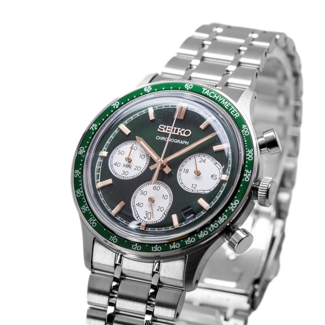 Seiko Men's SSB481P1 Sport 38mm Quartz Chronograph