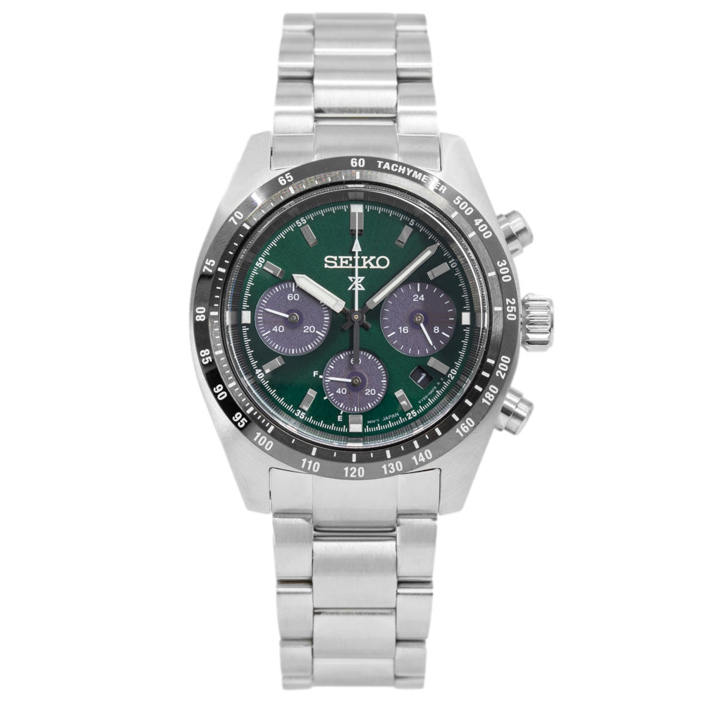 Seiko Men's SSC933P1 Prospex Speedtimer Montre Quartz Solar