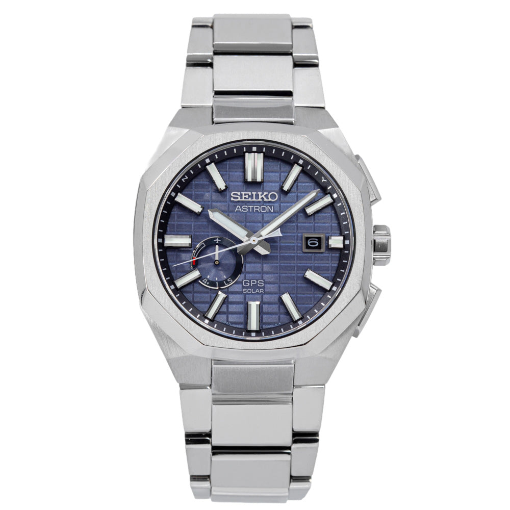 Seiko Men's SSJ013J1 Astron Quarzo GPS Solar