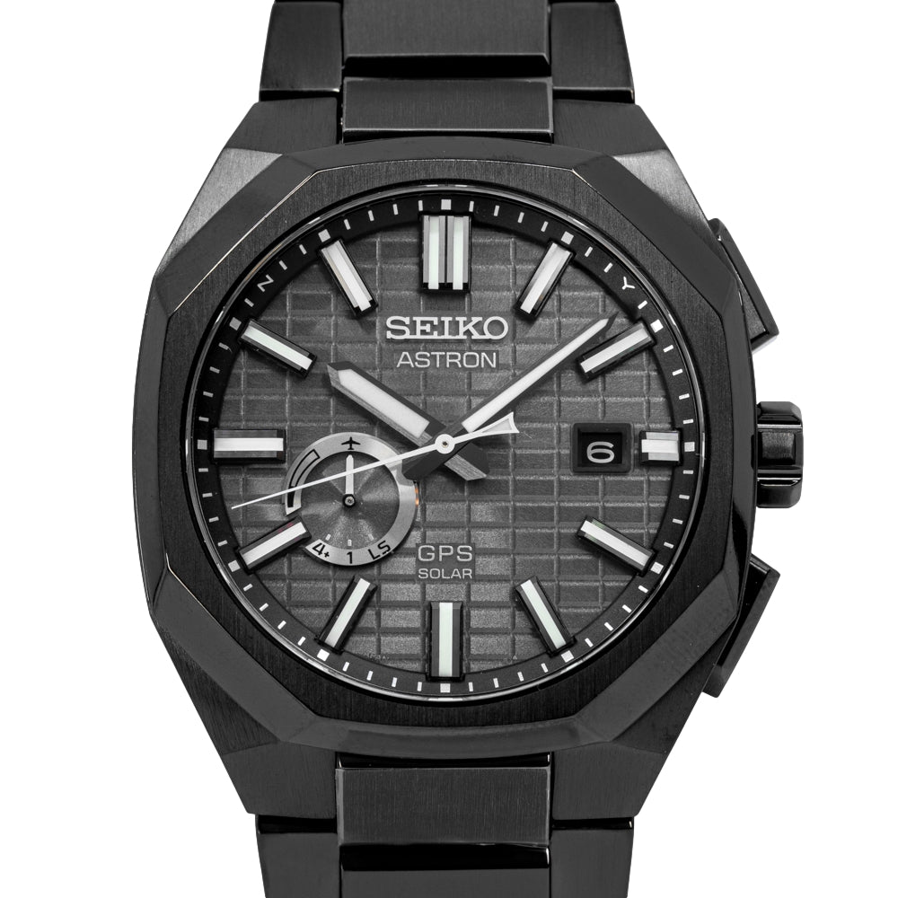 Seiko Men's SSJ015J1 Astron Quartz Gps Solar