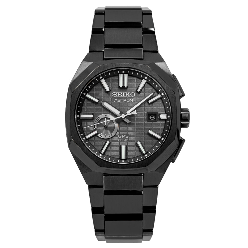 Seiko Men's SSJ015J1 Astron Quartz Gps Solar