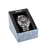 Seiko Men's SSK001K1 Sports Black Dial GMT Watch