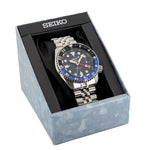 Seiko Men's SSK003K1 5 Sports Blue Dial GMT Watch