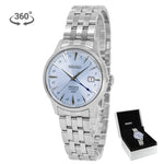 Seiko Men's SSK037J1 Presage Cocktail GMT Blue Auto
