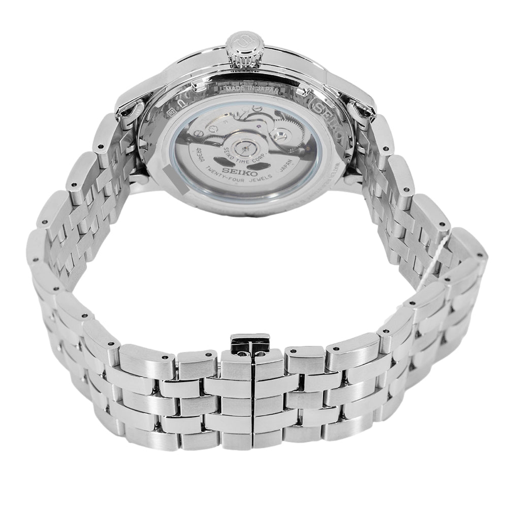 Seiko Men's SSK037J1 Presage Cocktail GMT Blue Auto