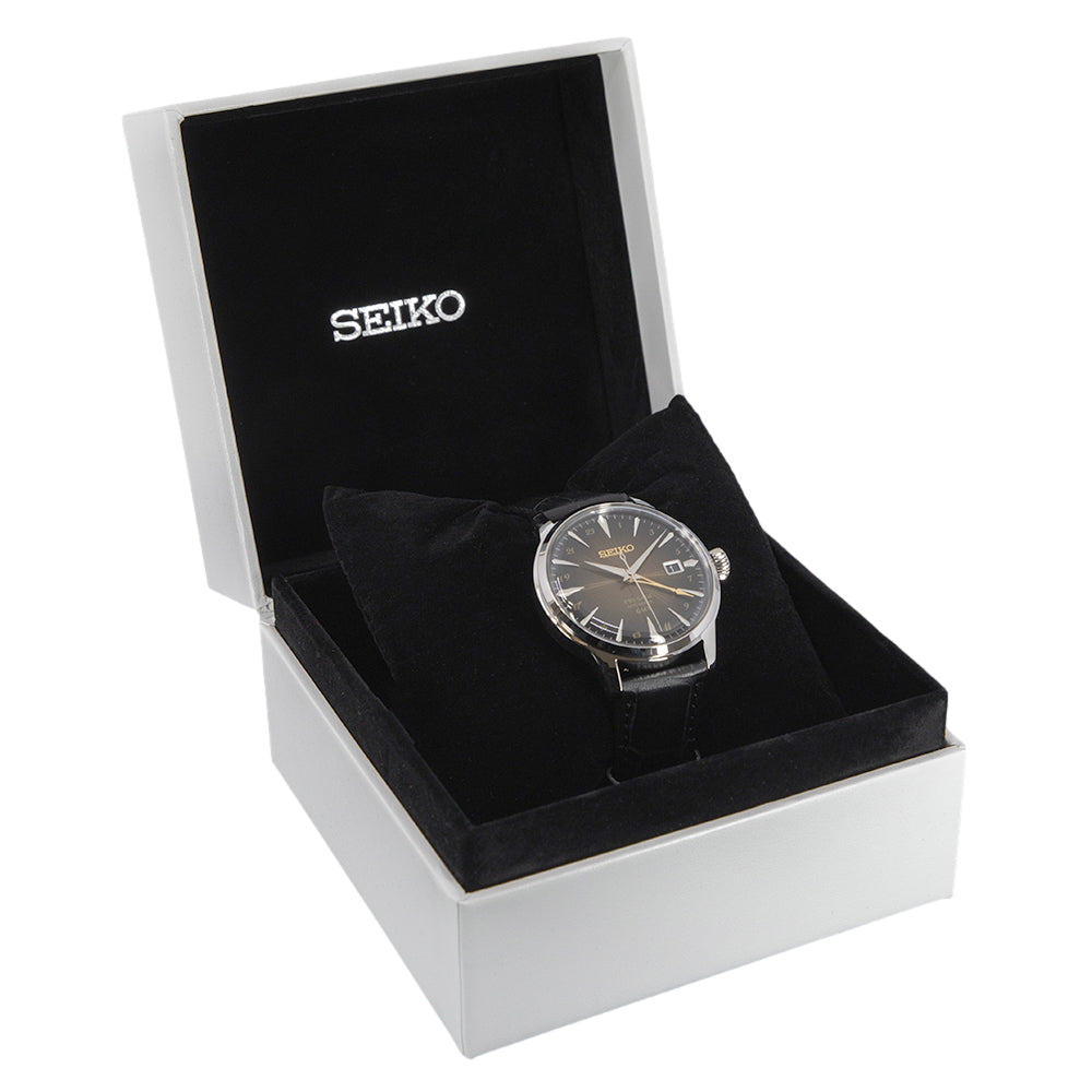Seiko Men's SSK039J1 Presage Cocktail GMT Auto