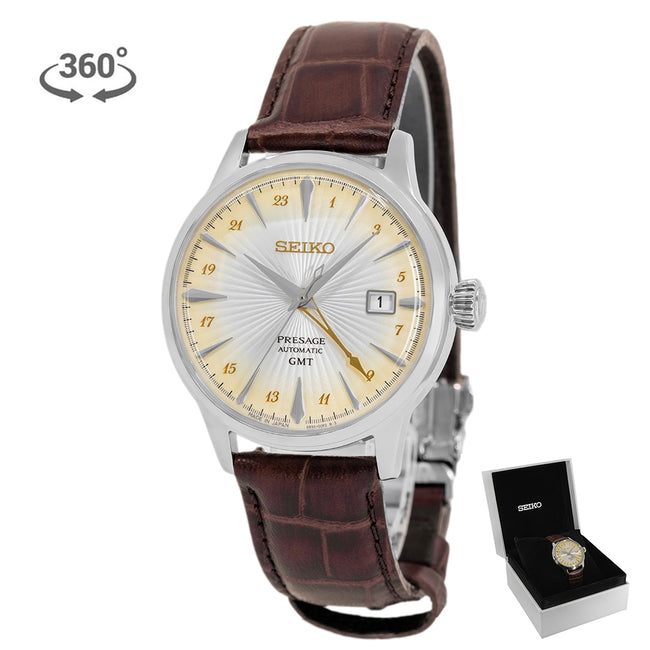 Seiko Men's SSK041J1 Presage Cocktail Auto GMT