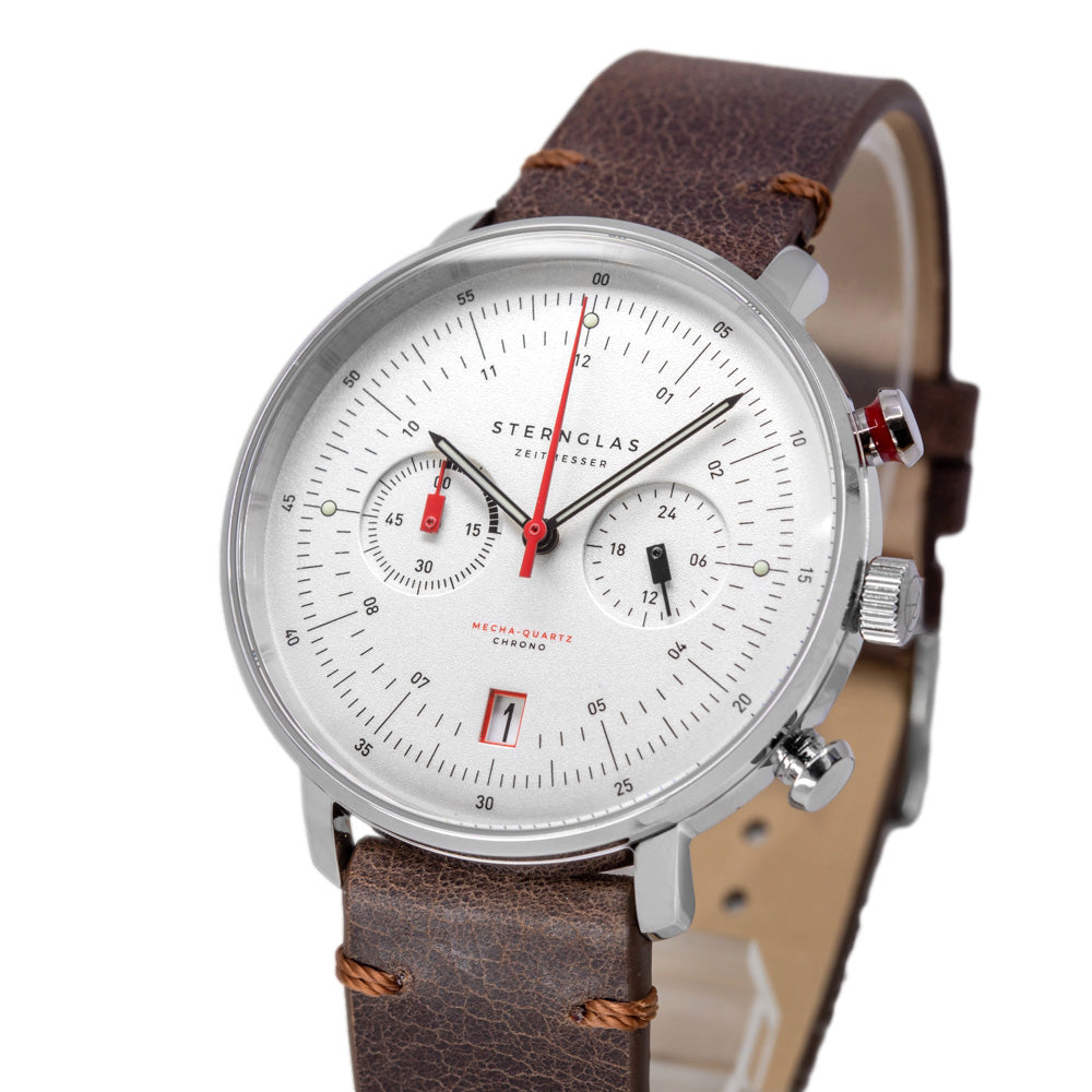 Sternglas Men's S01-HC10-VI11 Hamburg Quartz Chronograph