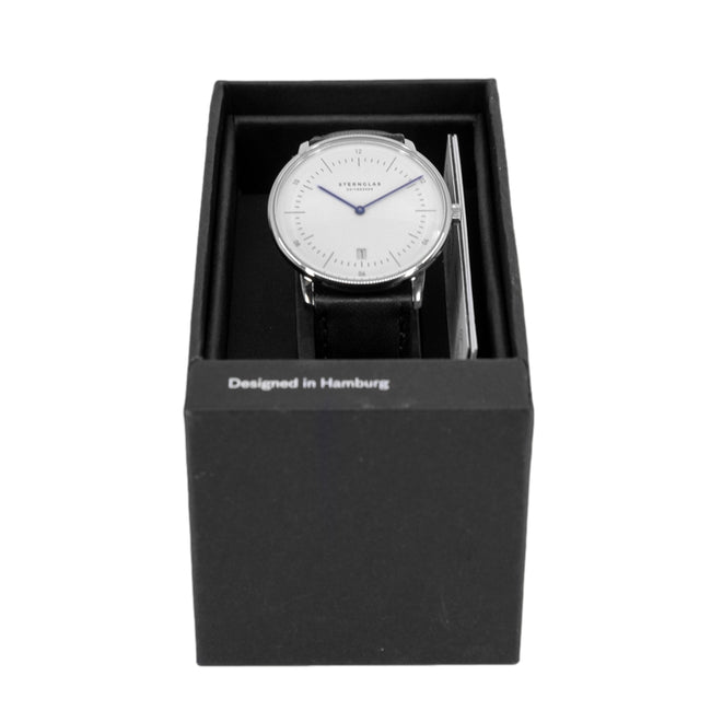 Sternglas Men's S01-NA01-MO01 Naos 38mm Quartz