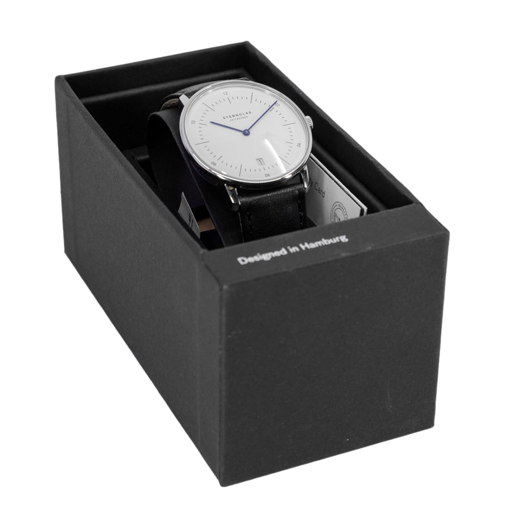 Sternglas Men's S01-NA01-MO01 Naos 38mm Quartz