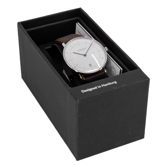 Sternglas Men's S01-NA01-PR04 Naos 38mm Quartz
