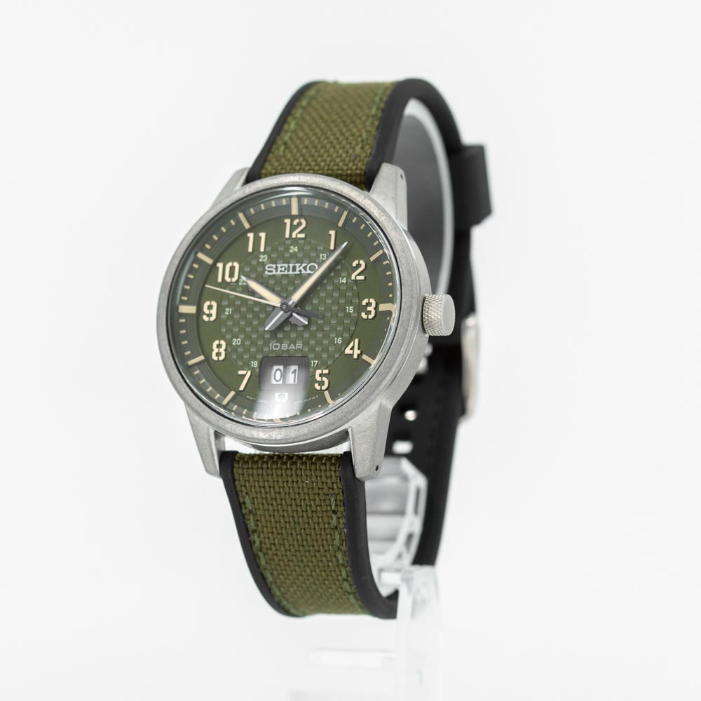 SUR323P1-Seiko Men's SUR323P1 Sport Khaki Green Dial Watch