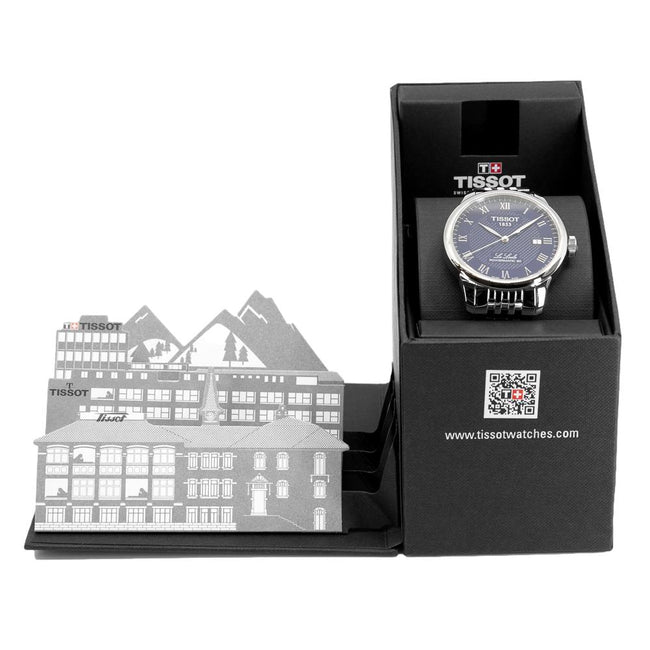 Tissot Men's T006.407.11.043.00 Le Locle Blue Dial  Watch
