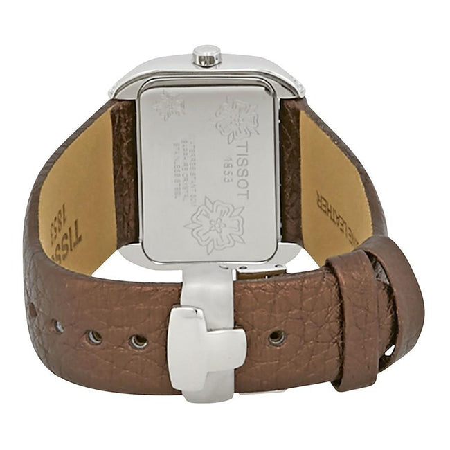 Tissot Damen T023.309.16.031.01 T-Wave Diamond Lünette Uhr