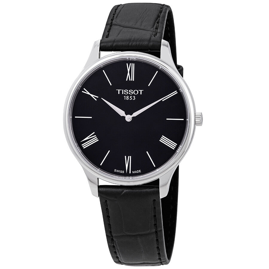 Tissot Men's T063.409.16.058.00 Tradition Black Dial Watch