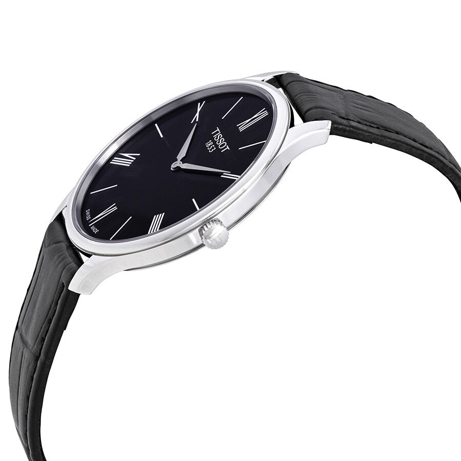 Tissot Men's T063.409.16.058.00 Tradition Black Dial Watch
