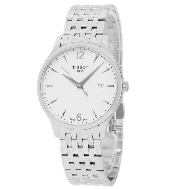 Tissot Men's T063.610.11.037.00 Tradition Silver Dial Quartz