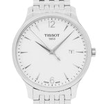Tissot Men's T063.610.11.037.00 Tradition Silver Dial Quartz
