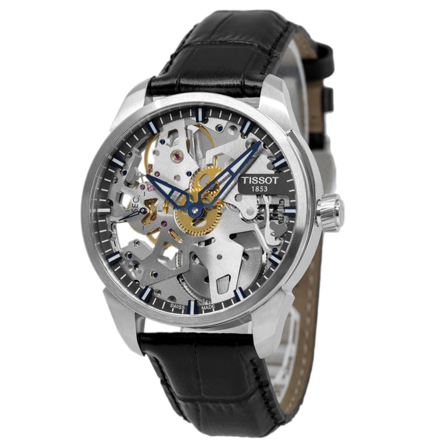 Tissot  T070.405.16.411.00 Squelette Skeleton Dial Watch