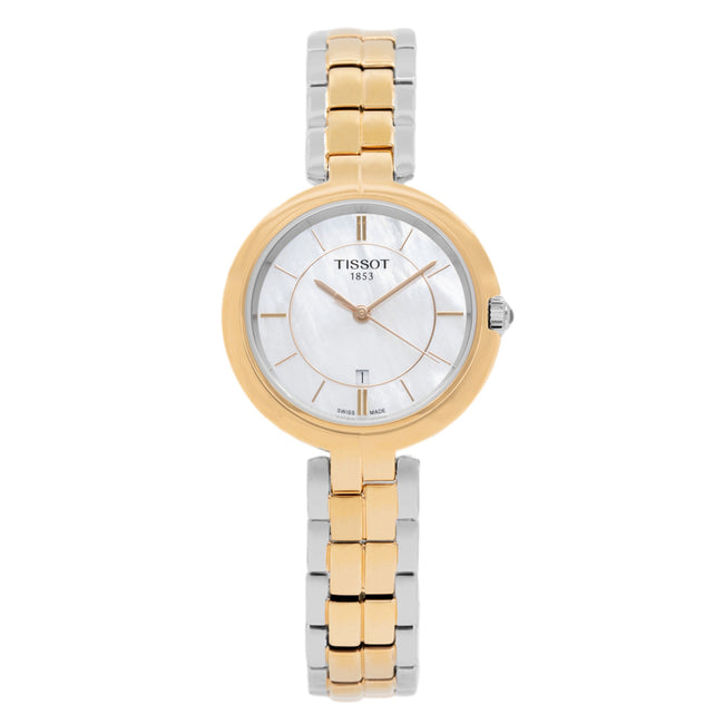 Tissot Ladies T094.210.22.111.00 Flamingo Mop Dial Watch