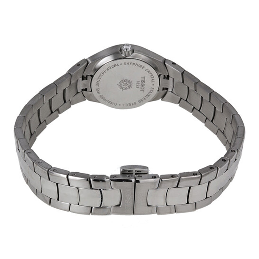 Tissot T096.009.11.121.00 T-Lady Black MOP Dial Watch