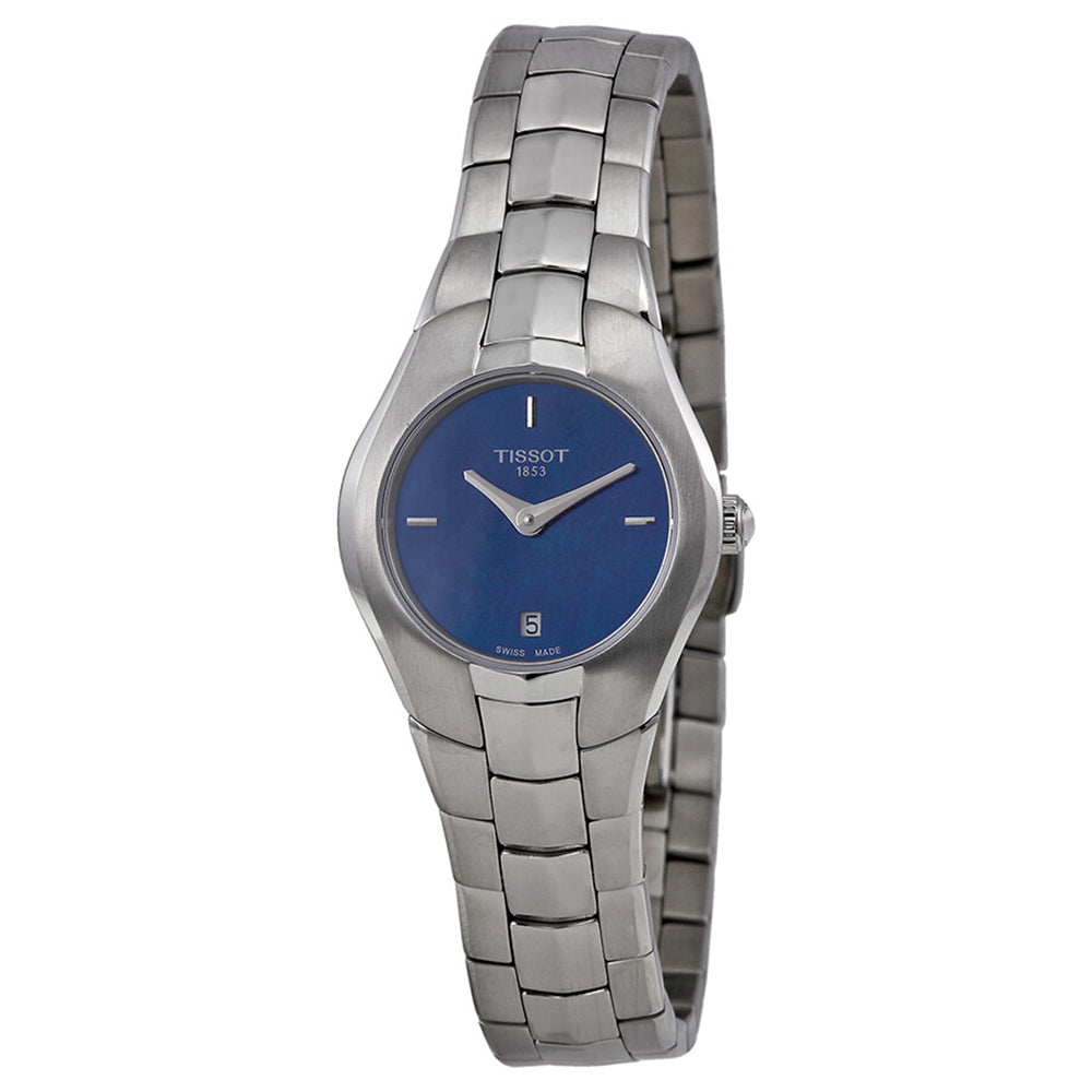 Tissot Women's T096.009.11.131.00 T-Round Blue MOP Quartz