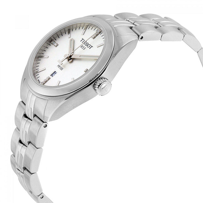 Tissot Ladies T101.210.11.036.00 PR 100 White Dial Watch