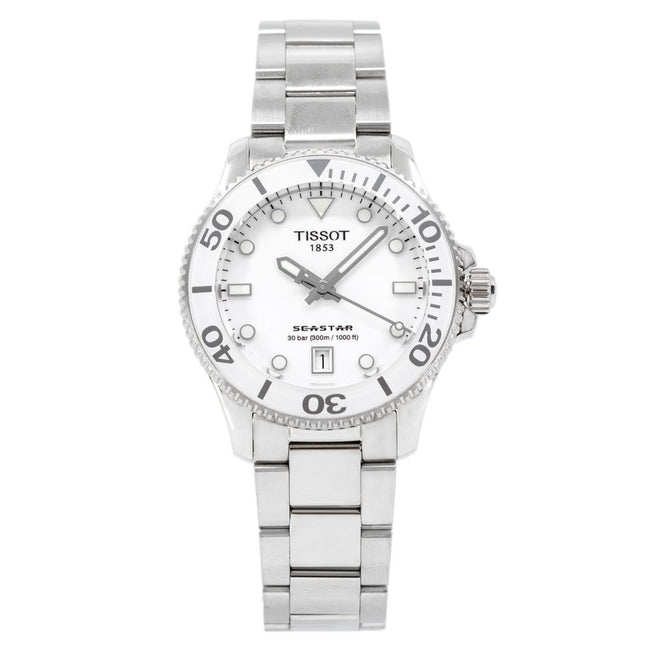 Tissot Ladies T120.210.11.011.00 Seastar Silver Dial Watch