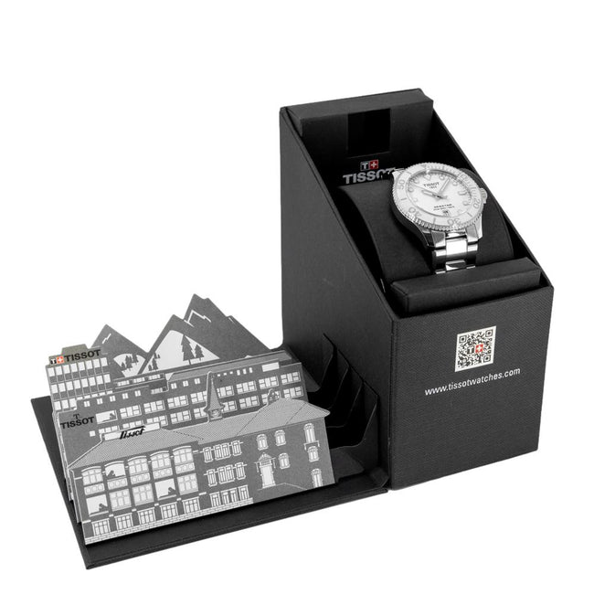 Tissot Ladies T120.210.11.011.00 Seastar Silver Dial Watch