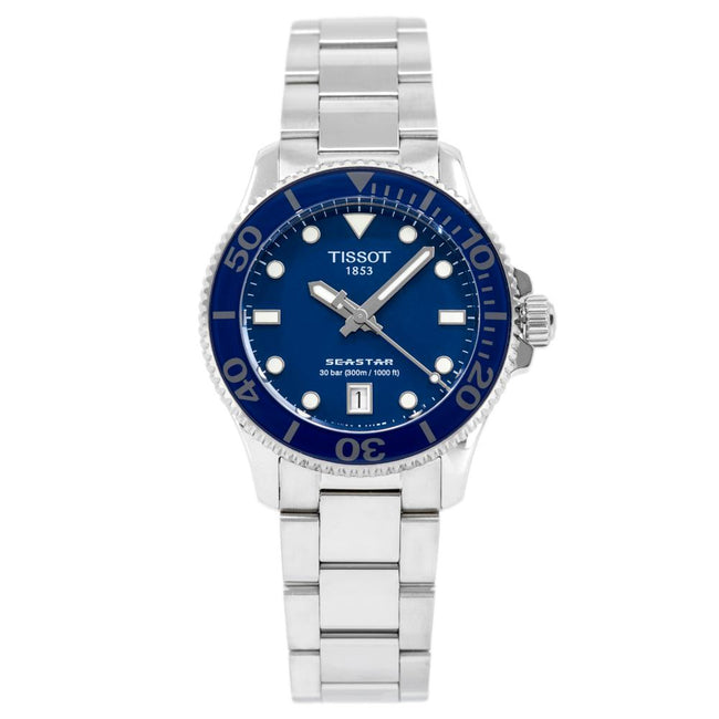 Tissot Ladies T120.210.11.041.00 Seastar1000 Blue Dial Watch