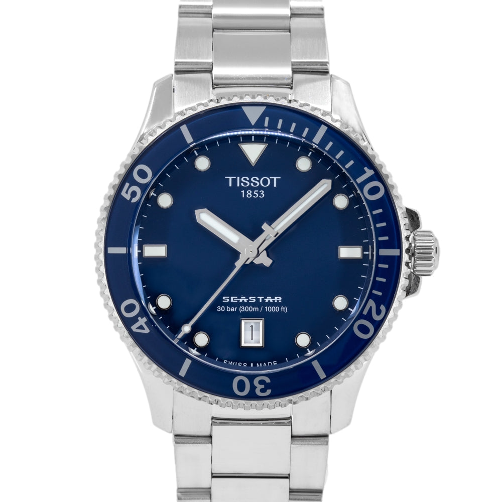 Tissot T120.410.11.041.00 Seastar 1000 Blue Dial Quartz