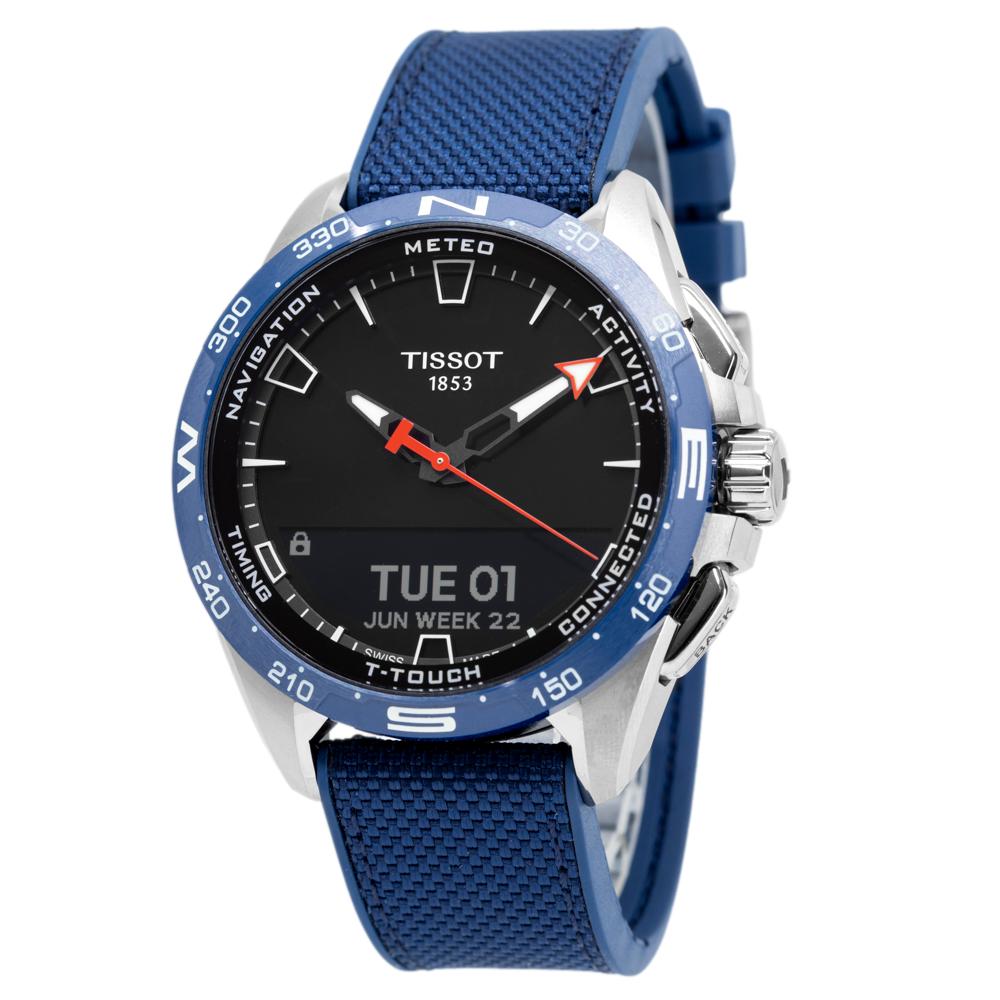 T1214204705106-Tissot Men's T121.420.47.051.06 Connect Solar Blue Watch