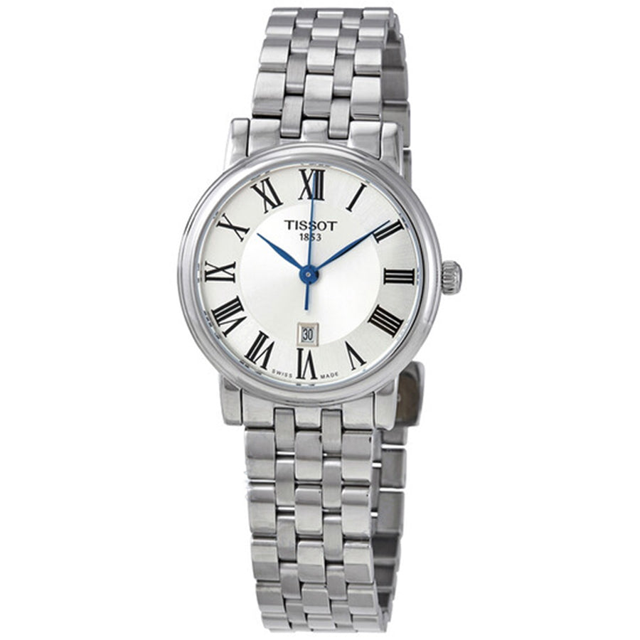 Tissot Ladies T122.210.11.033.00 Carson  P Silver Dial Watch