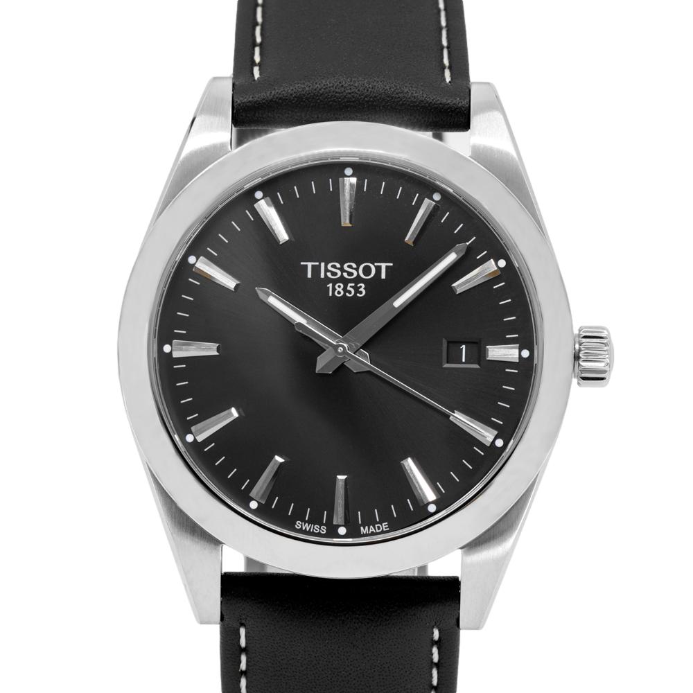 Tissot Herrenuhr T127.410.16.051.00 Gentleman schwarzes Zifferblatt