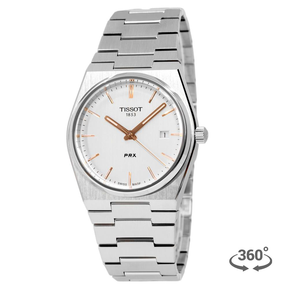Tissot Men's T137.410.11.031.00 PRX Silver Dial Quartz