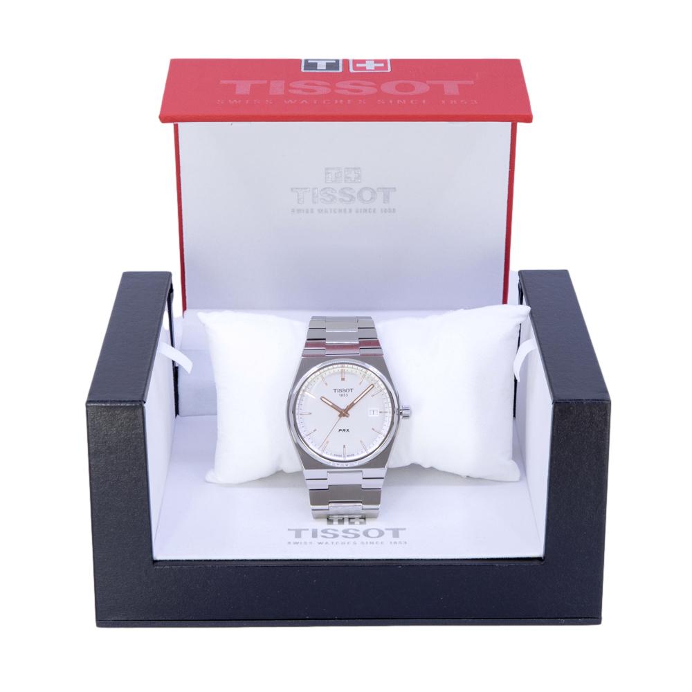 Tissot Men's T137.410.11.031.00 PRX Silver Dial Quartz