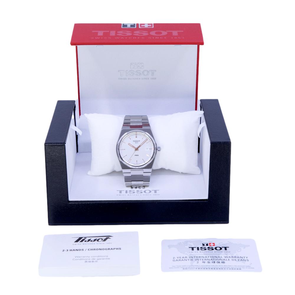 Tissot Men's T137.410.11.031.00 PRX Silver Dial Quartz