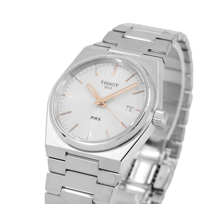 Tissot Ladies T137.210.11.031.00 PRX 35mm Silver Dial Watch